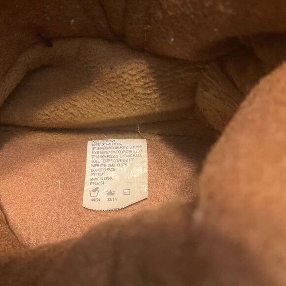 Original MukLuks!! Aztec Southwestern Tribal Slipper Booties, Large - Picture 3 of 9